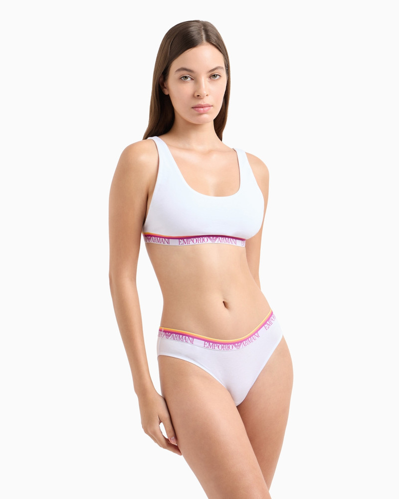 TWO-PACK OF ASV ICONIC ORGANIC-COTTON BRIEFS WITH LOGO WAISTBAND 2