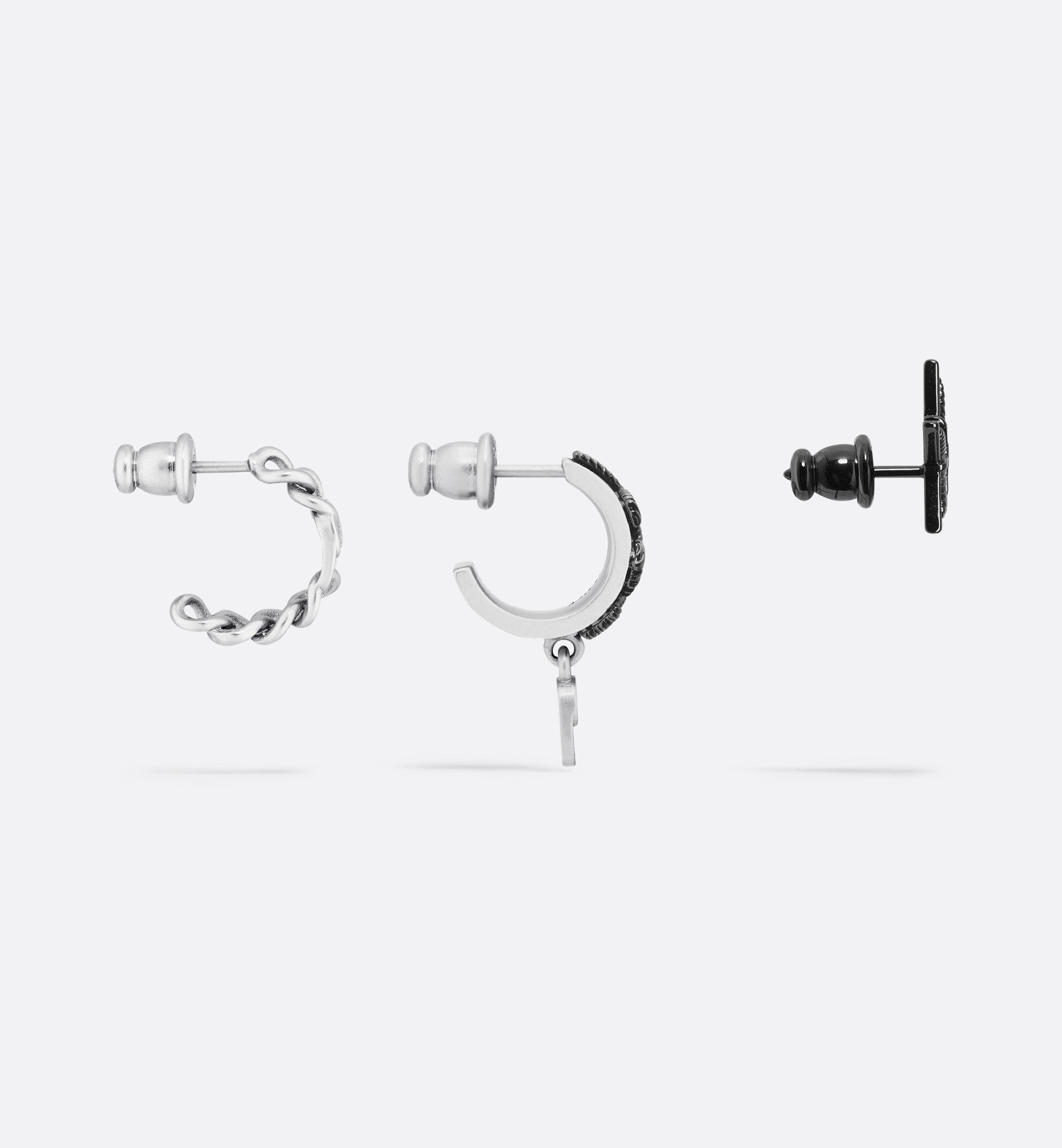 Dior Black Star Earring Set - 5