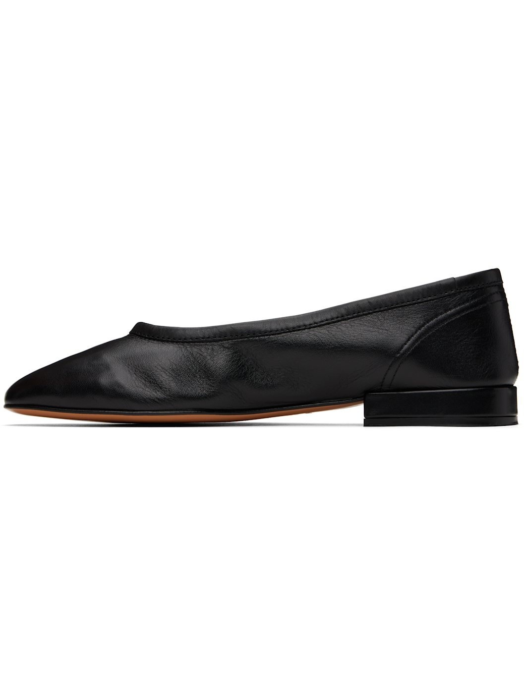 Black Serafina Ballerina Flats - 5