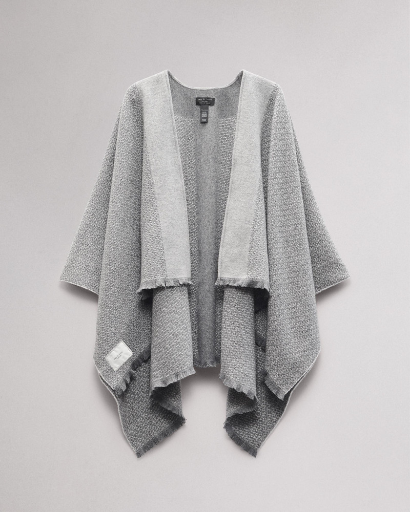 Joni Reversible Poncho 1