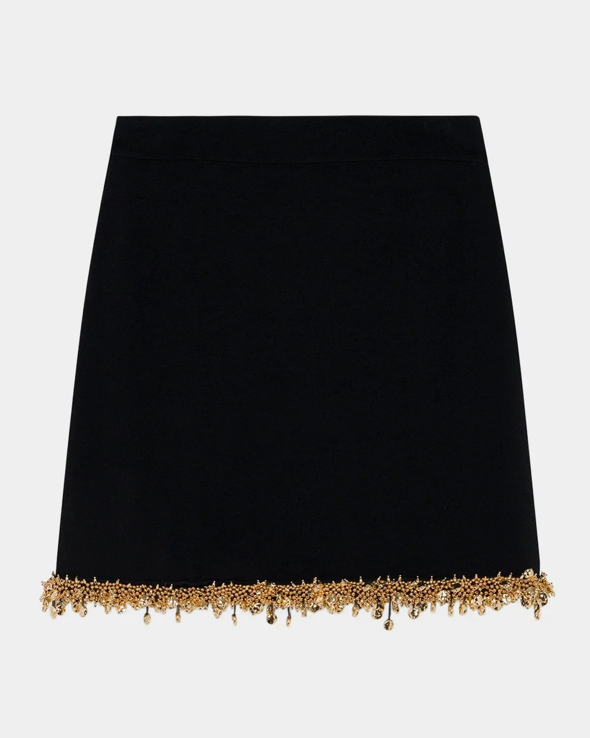 Wendy Beaded A-Line Mini Skirt - 1