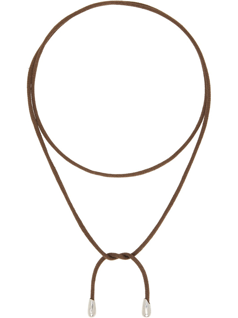 Elegant Shoelace Choker Necklace 1