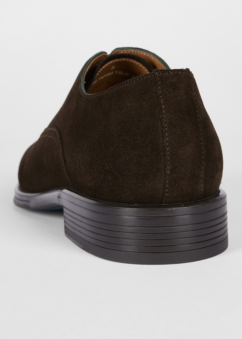 Dark Brown Suede 'Timothy' Shoes 3