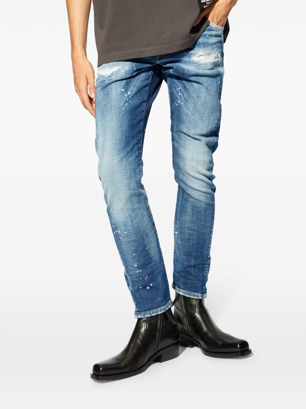 Dsquared2 Jeans Blu Uomo - 4