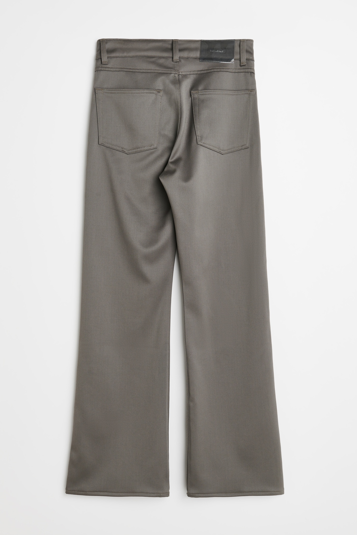 Boot Cut Mole Grey Exquisite Wool - 7