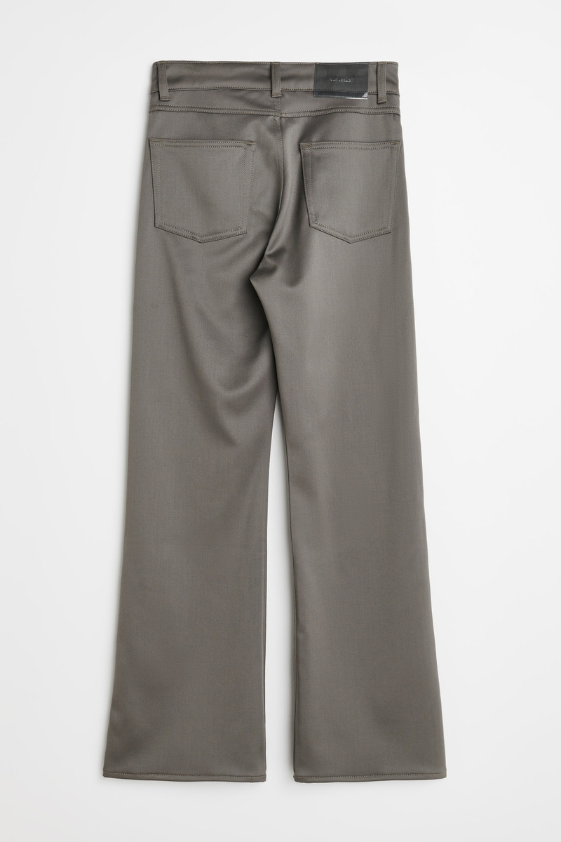 Boot Cut Mole Grey Exquisite Wool 7