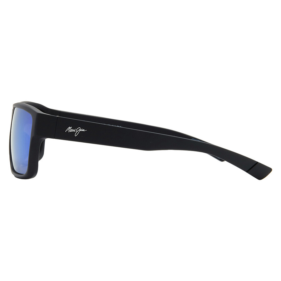 Maui Jim Uila Blue Hawaii Wrap Men's Sunglasses B662-02 62 - 3