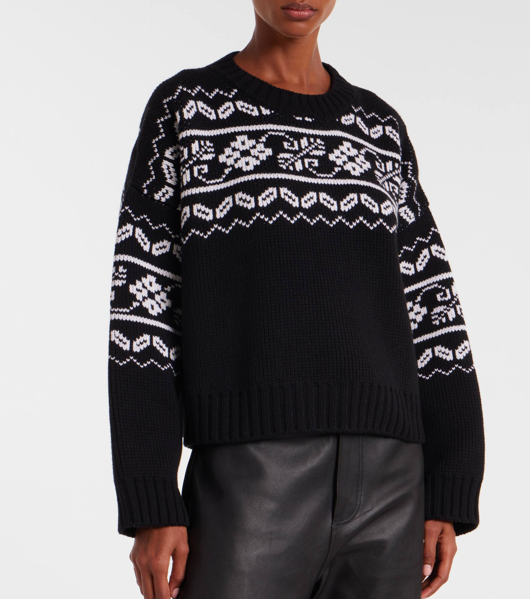 Fair Isle wool sweater - 6
