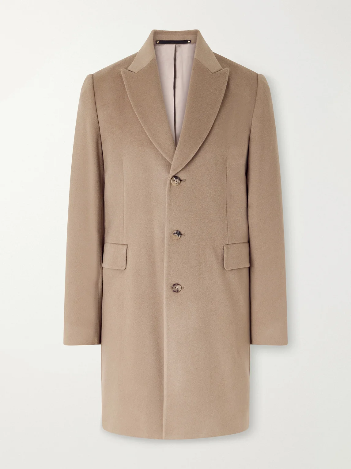 Wool and Cashmere-Blend Coat - 1
