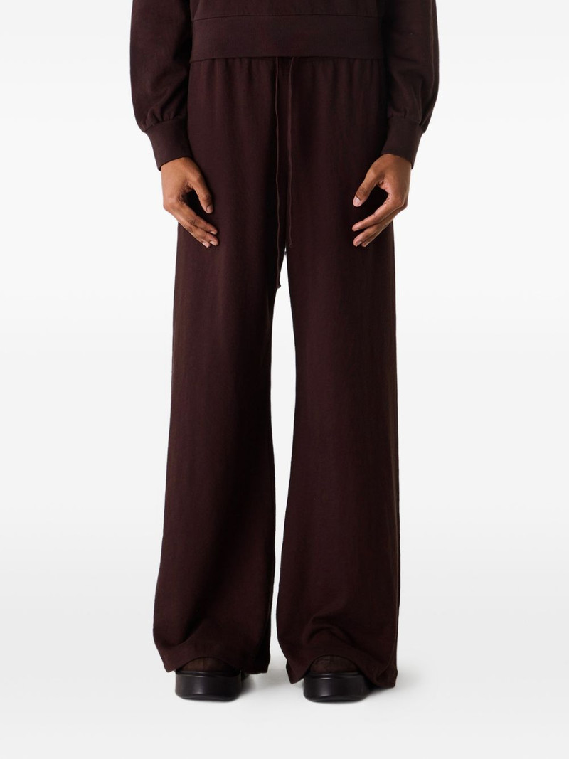 ÉTERNE drawstring wide-leg track pants outlook