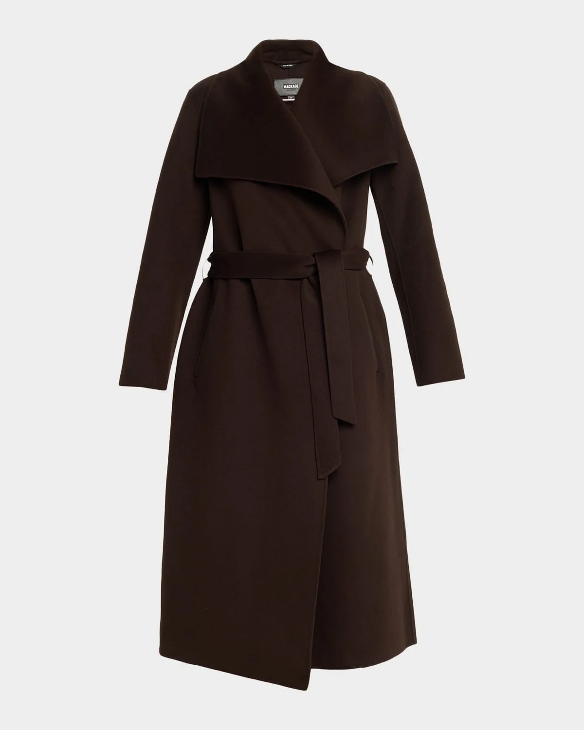 Mai-CN Wool Wrap Coat - 1