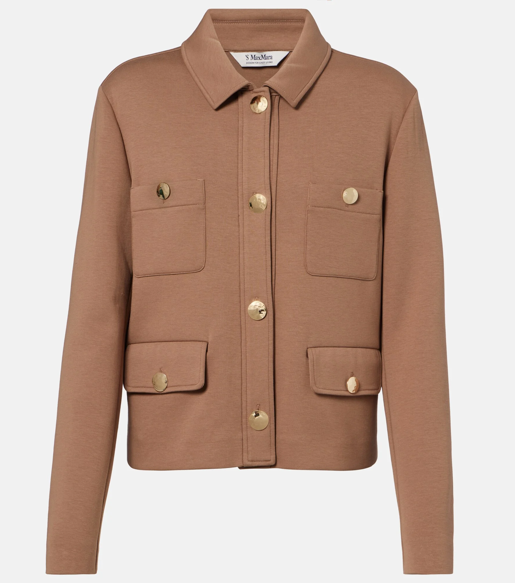 Cotton-blend jacket - 1