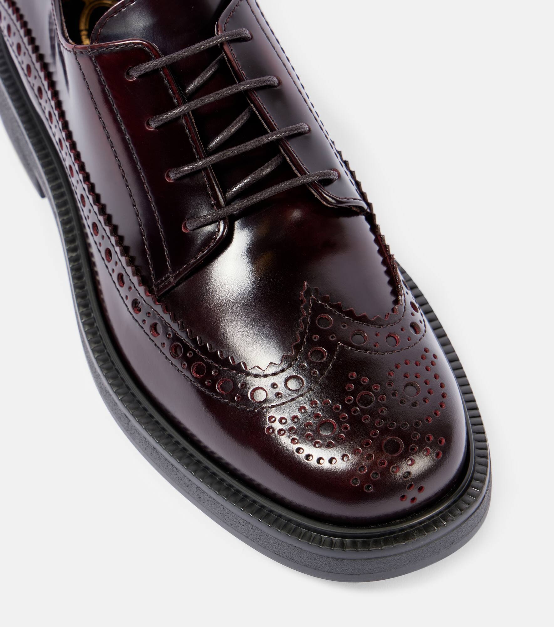 Leather brogues - 6