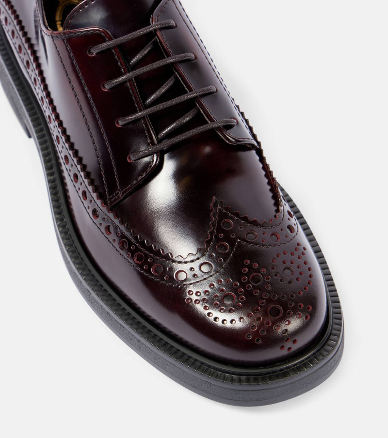 Leather brogues 6