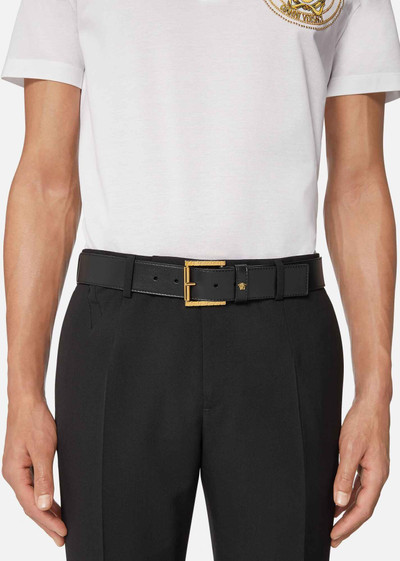 VERSACE Greca Leather Belt outlook