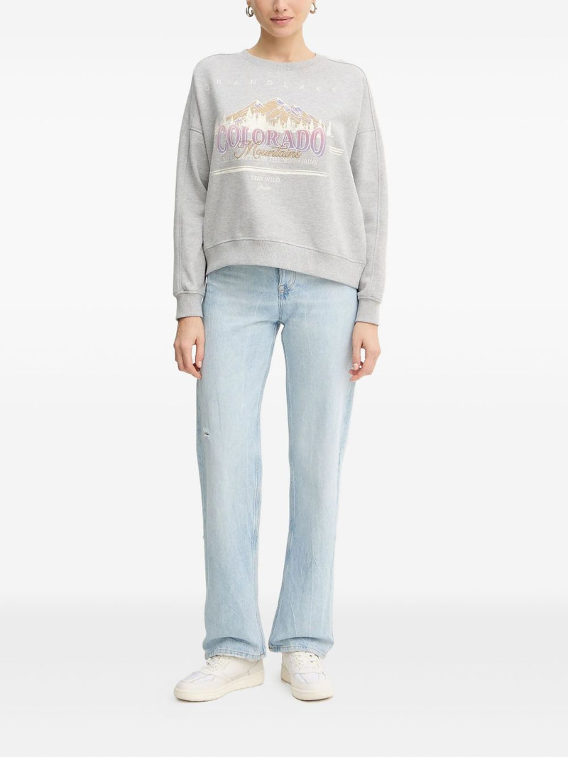 BOSS graphic-print sweatshirt outlook