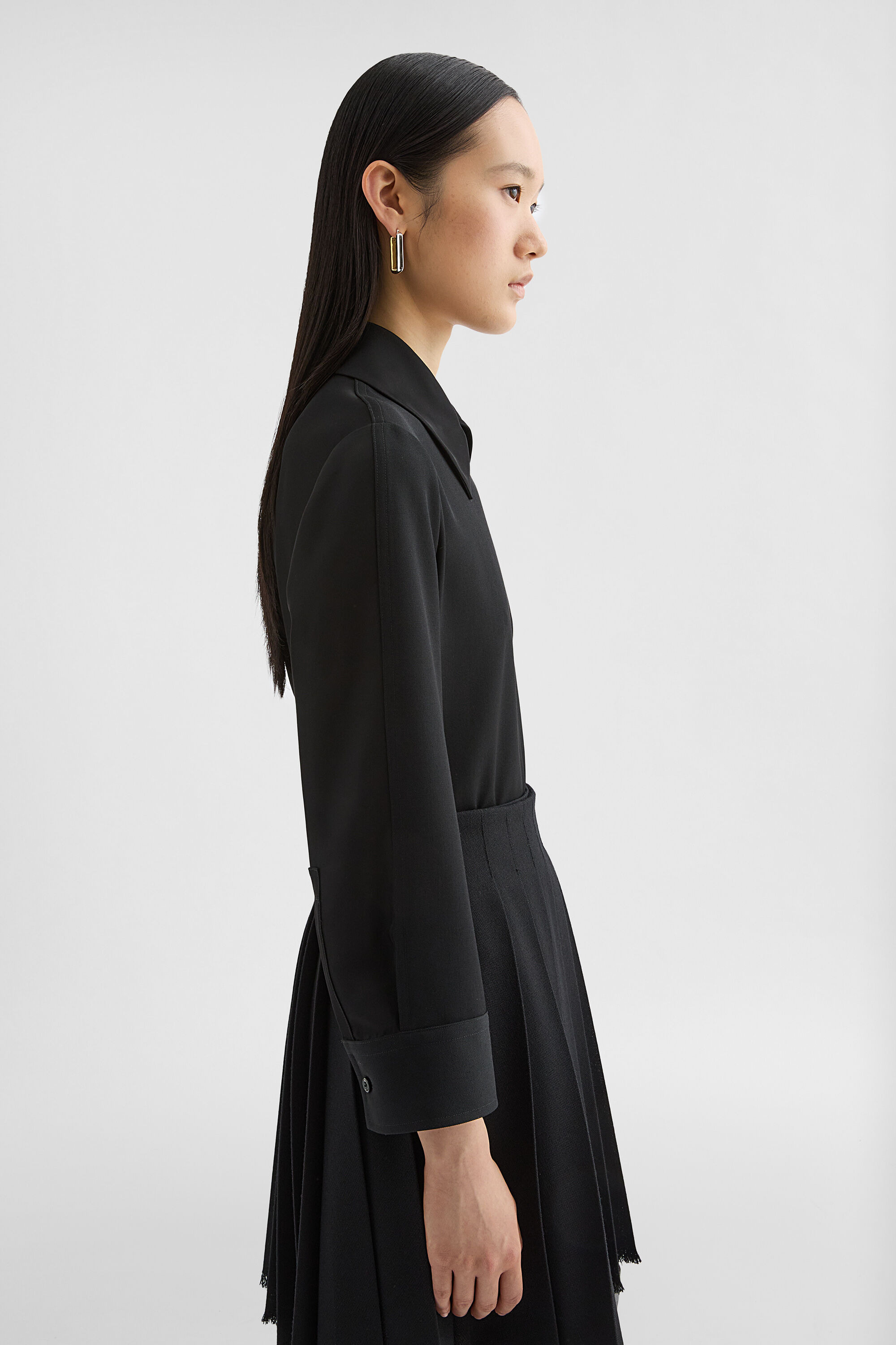 Wool Gabardine Shirt - 7