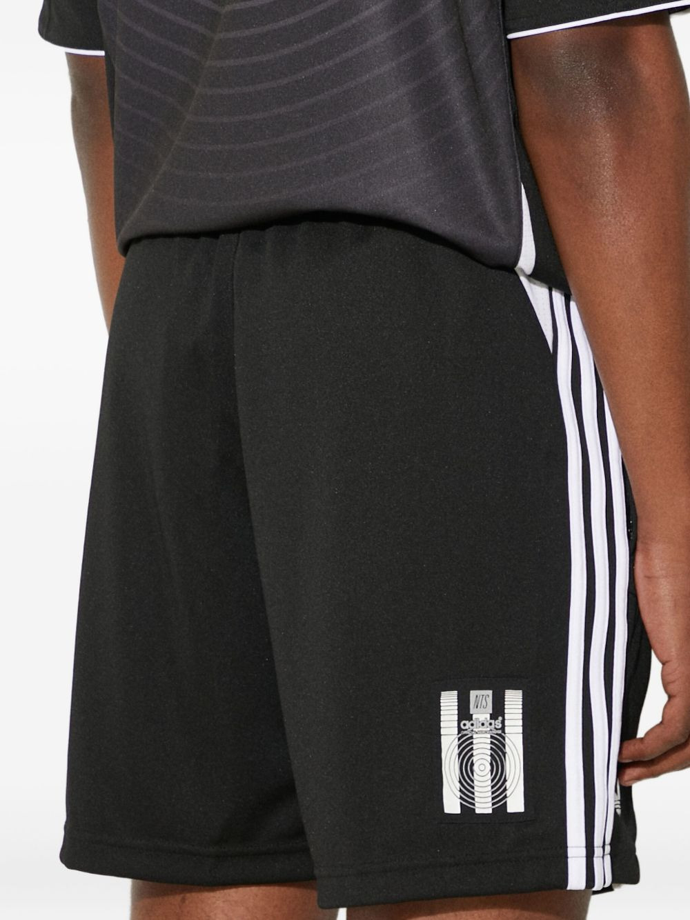 three-stripe panelled shorts - 3