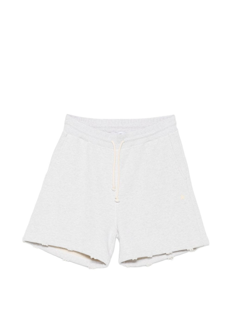 drawstring frayed shorts 1