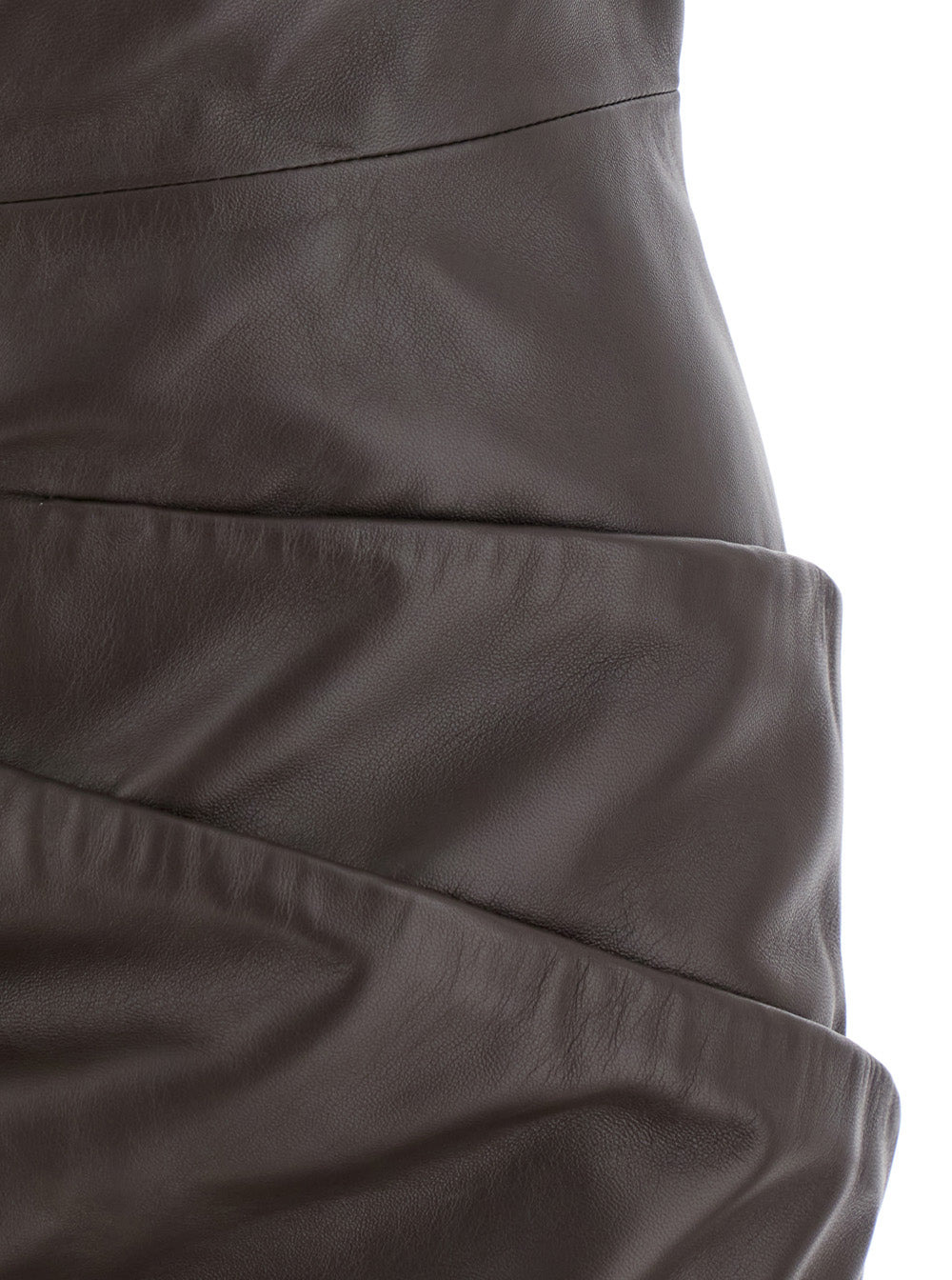 The Attico Women Mini Leather Dres - 3