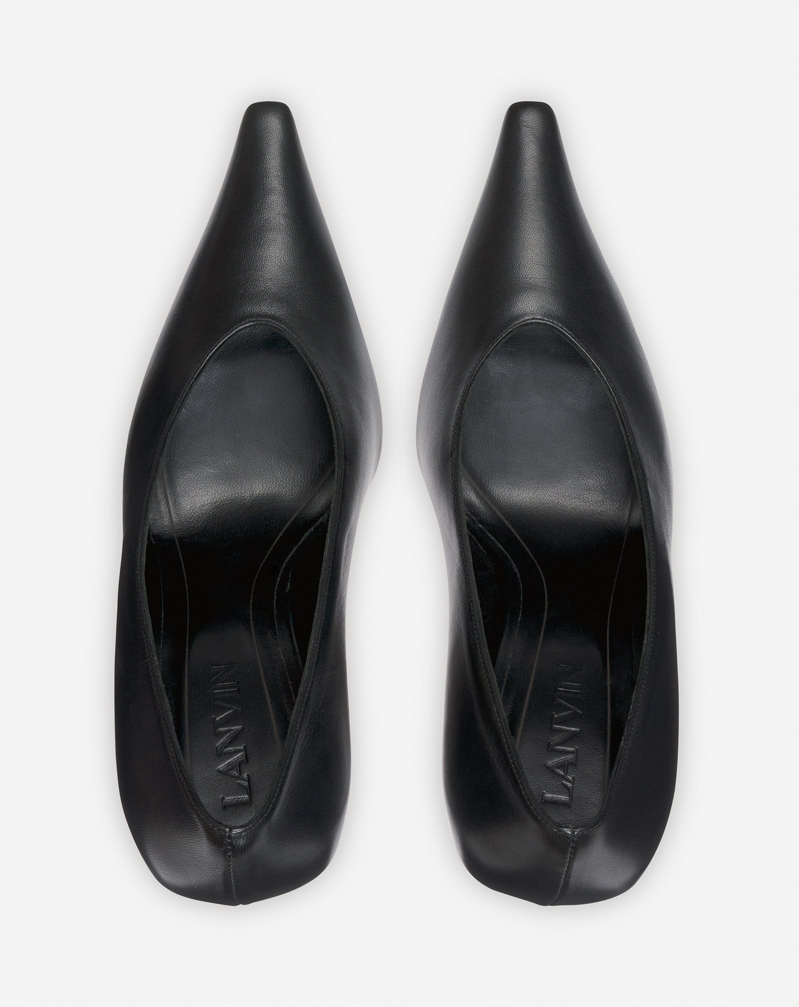 LEATHER SWING PUMPS - 3