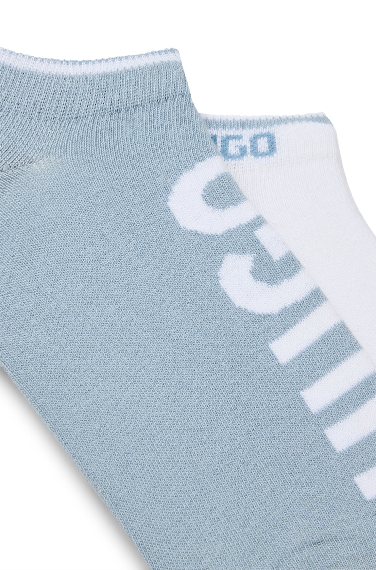 TWO-PACK OF ANKLE SOCKS IN COTTON - 2
