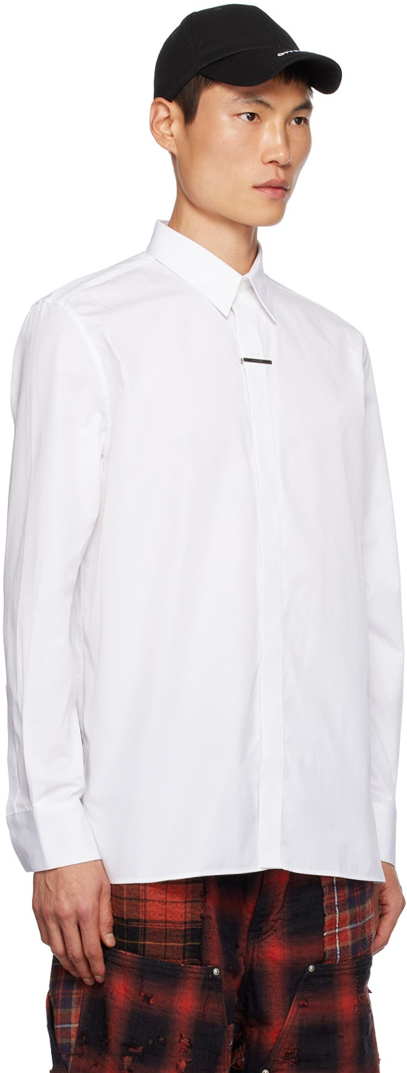 Givenchy White Boxy Shirt outlook