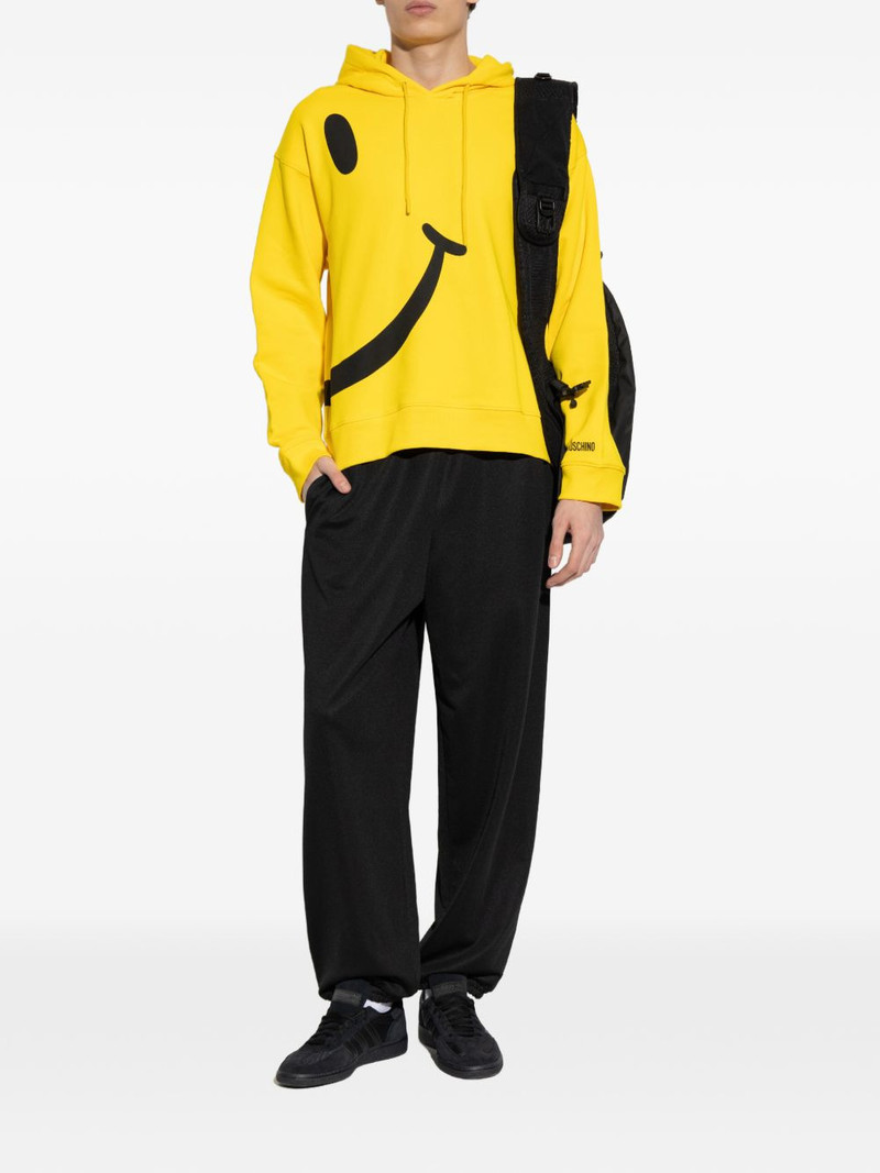 Moschino logo stripe trousers outlook