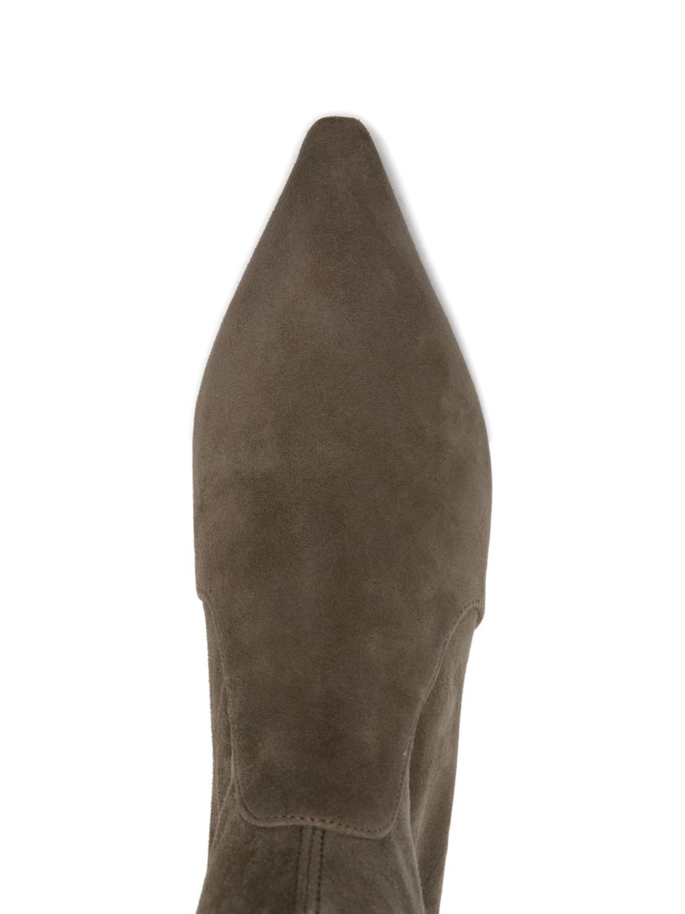pointed-toe sock boots - 4
