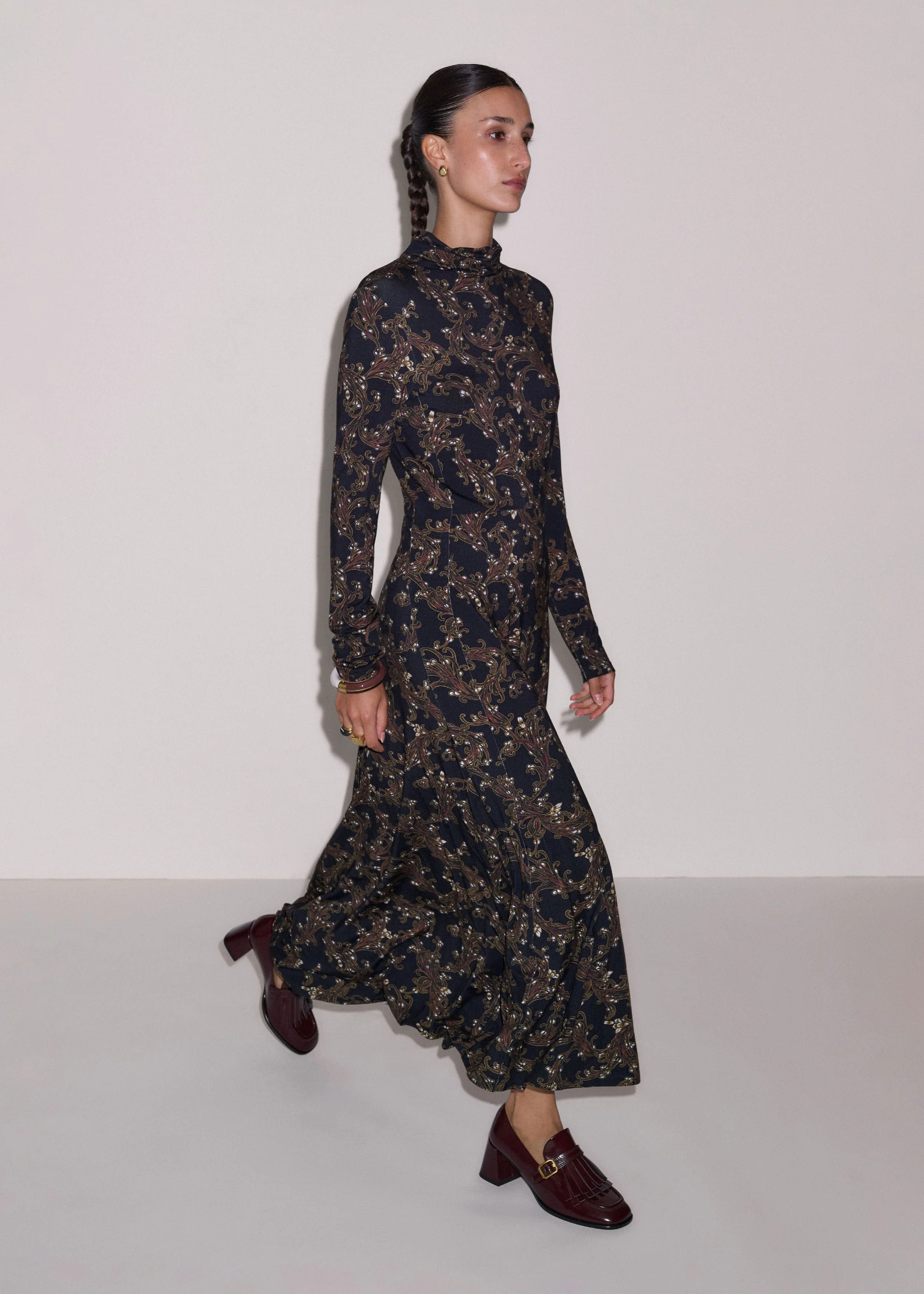 Fit + Flare Maxi Dress - 1