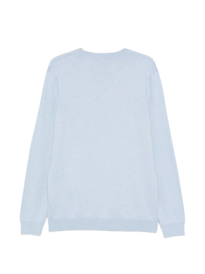 A.P.C. crew-neck logo sweater outlook