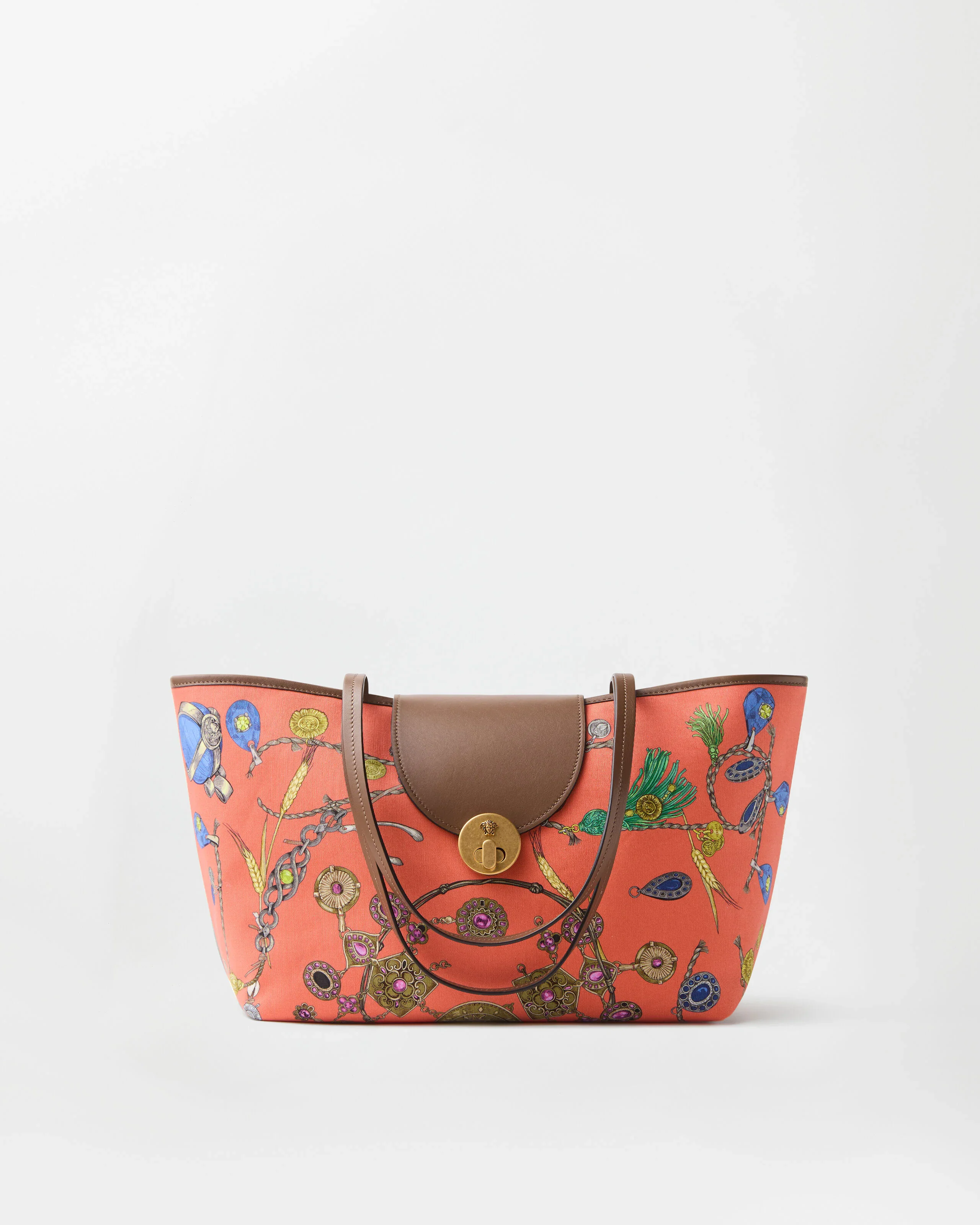 Vivian Printed Small Canvas Tote - 1