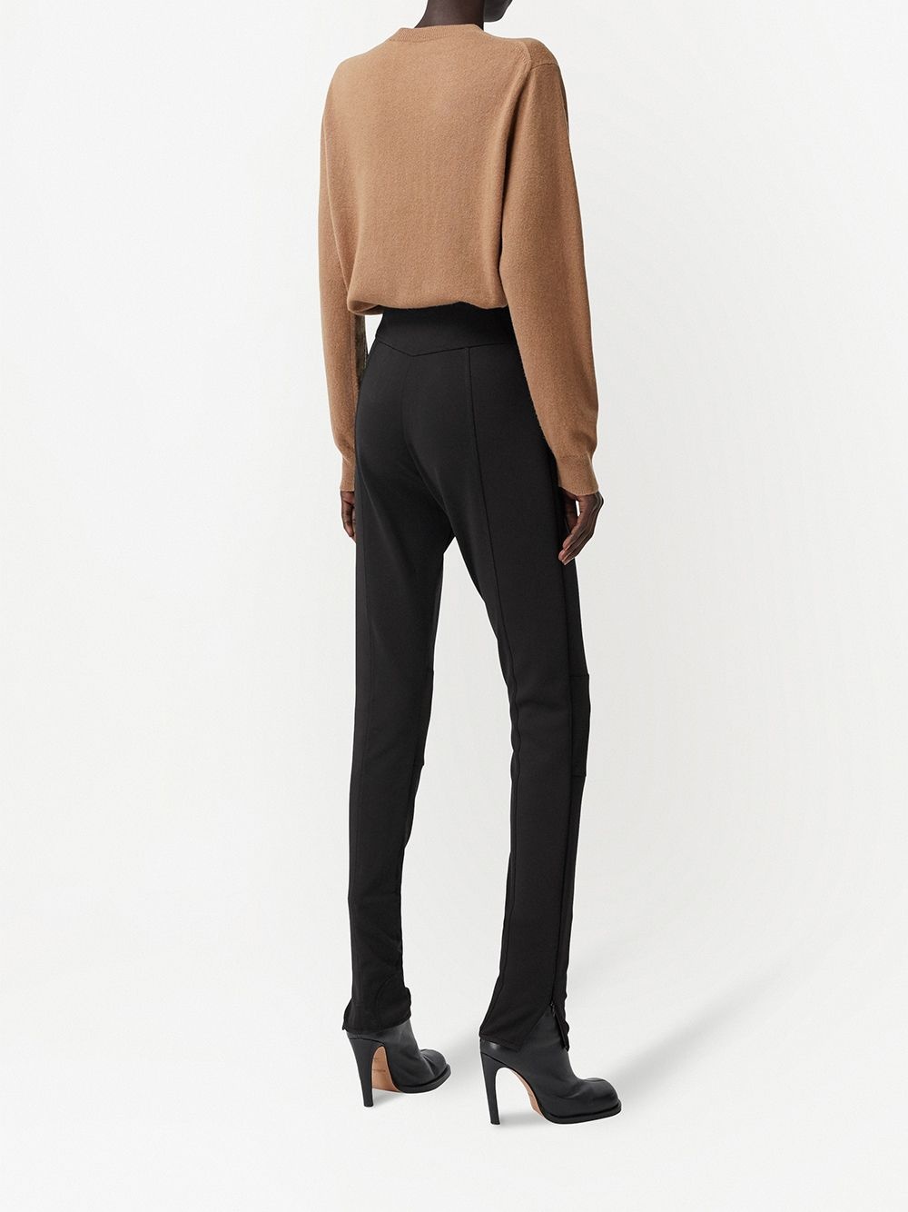stretch crepe jersey neoprene jodhpurs - 4