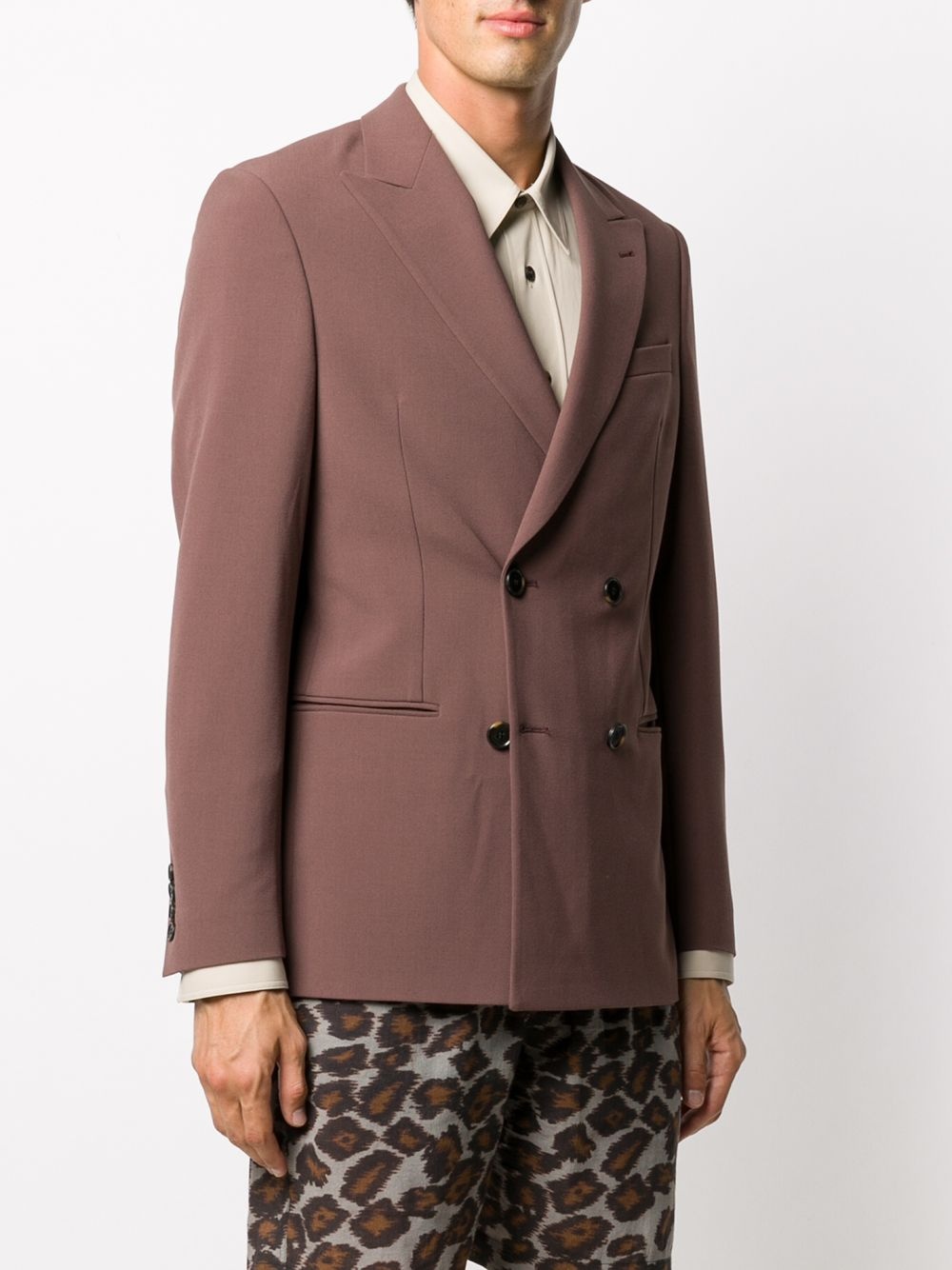 double-breasted blazer - 3