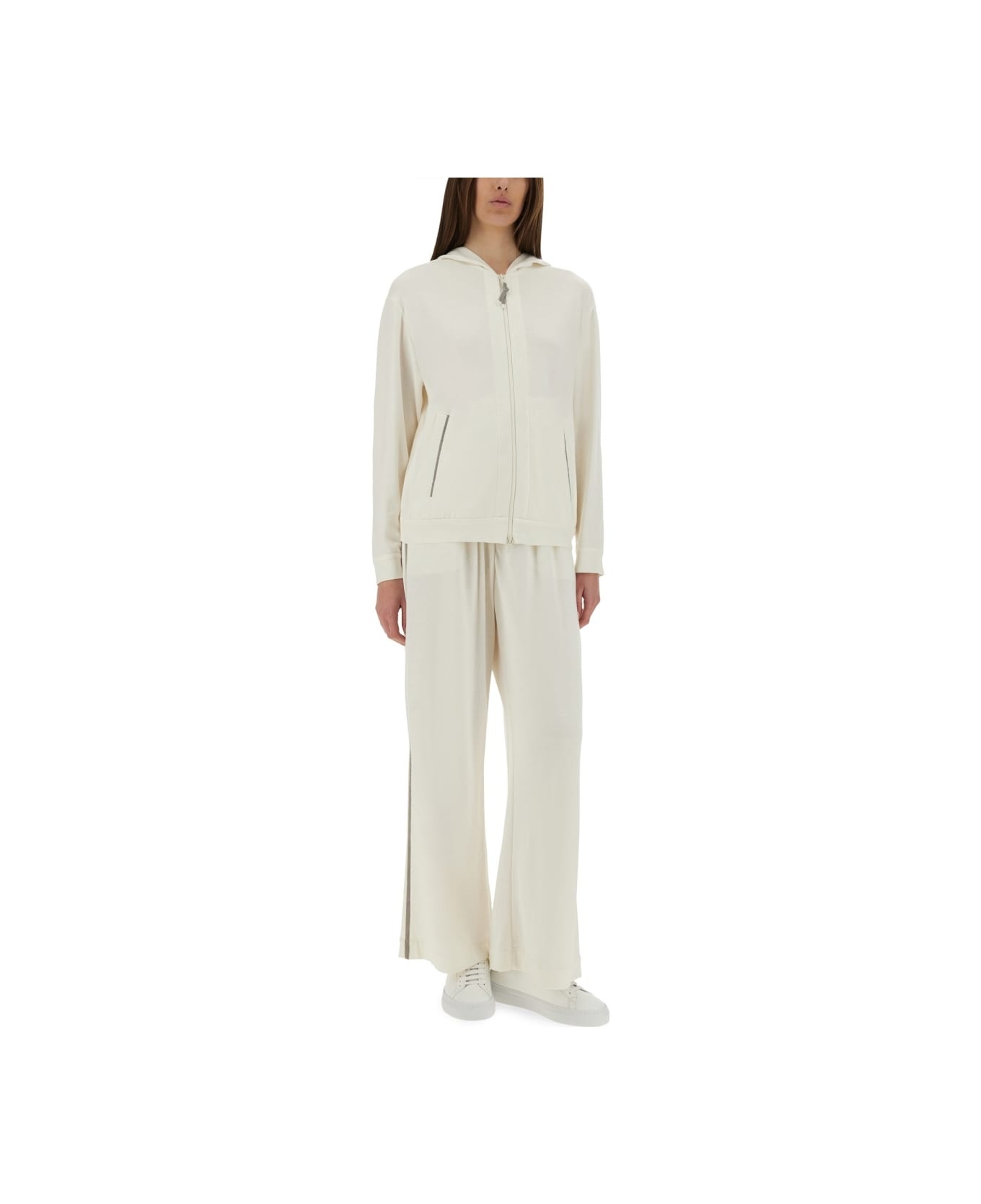 Track Pants With Necklace - 2