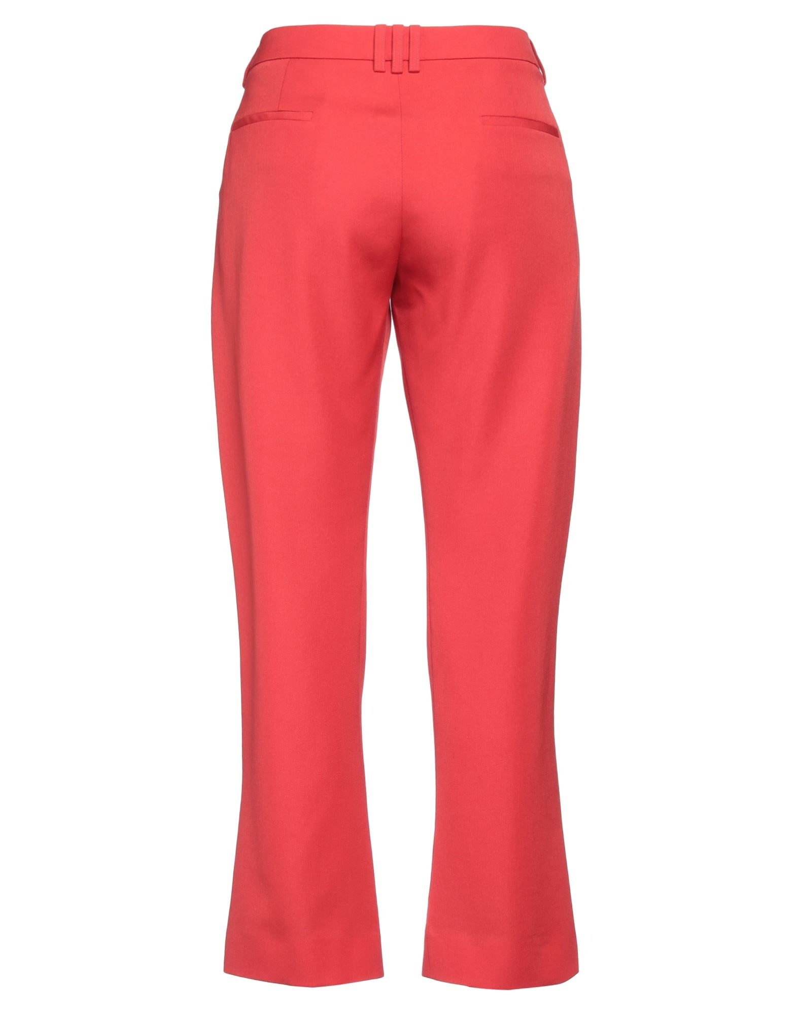 Red Women's Casual Pants - 2
