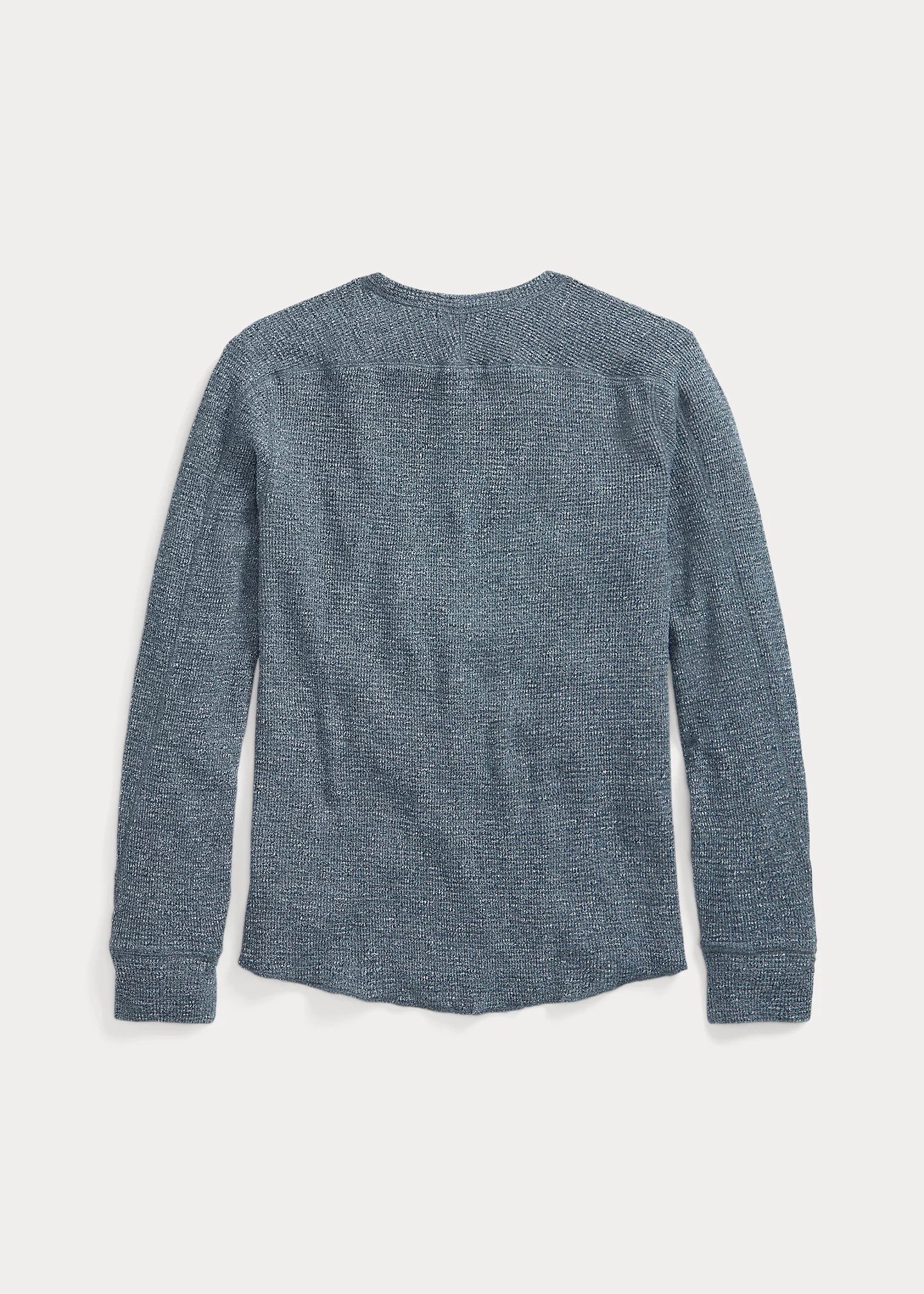 Waffle-Knit Crewneck - 2