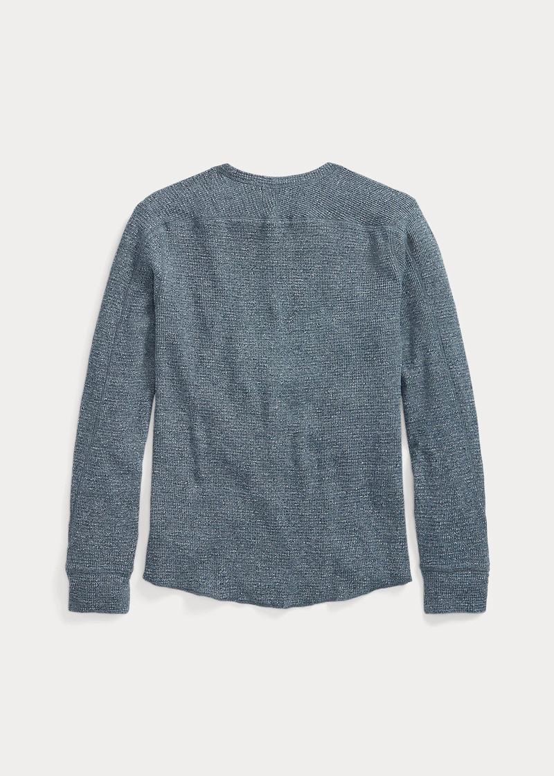 RRL by Ralph Lauren Waffle-Knit Crewneck outlook