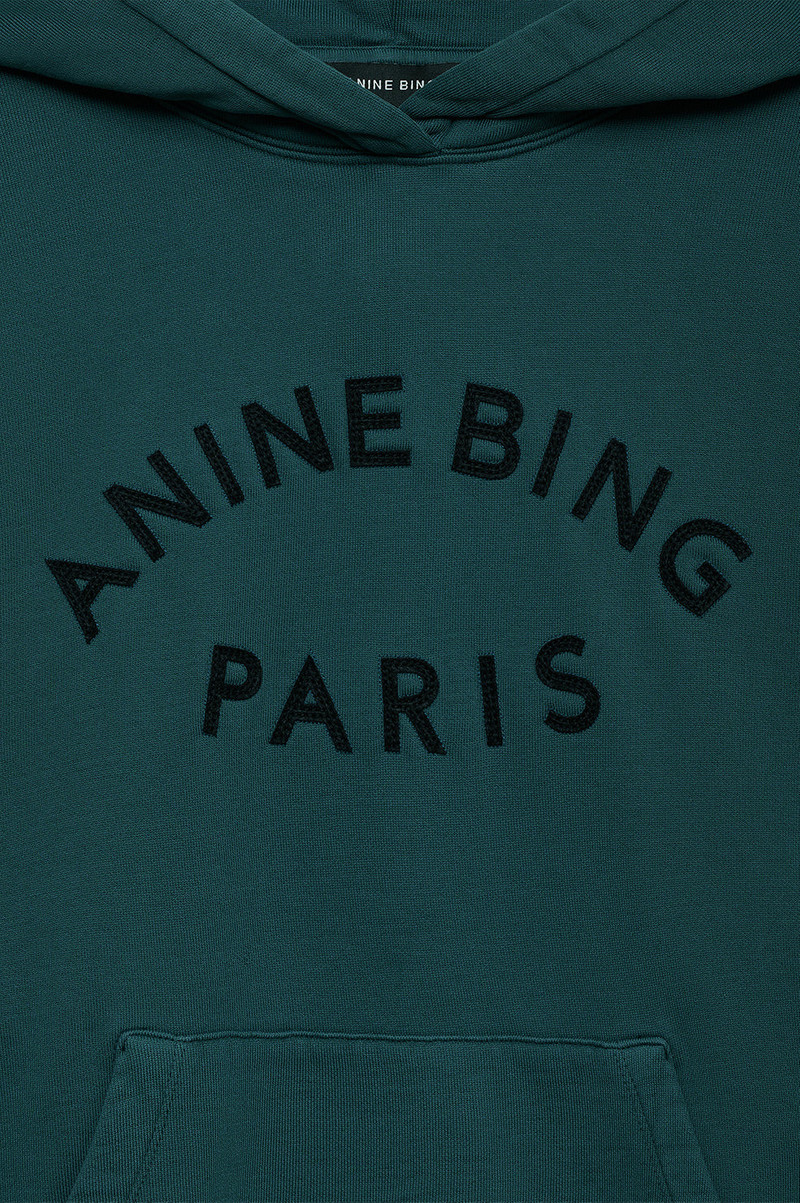 Harvey Sweatshirt Paris - Dark Teal 4
