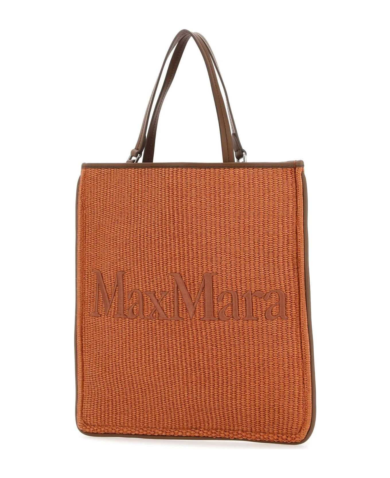 Caramel Raffia Easybag Shopping Bag - 2