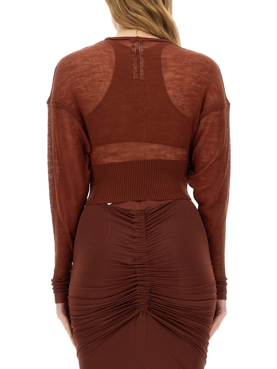 Rick Owens Women Wool Jersey. - 3