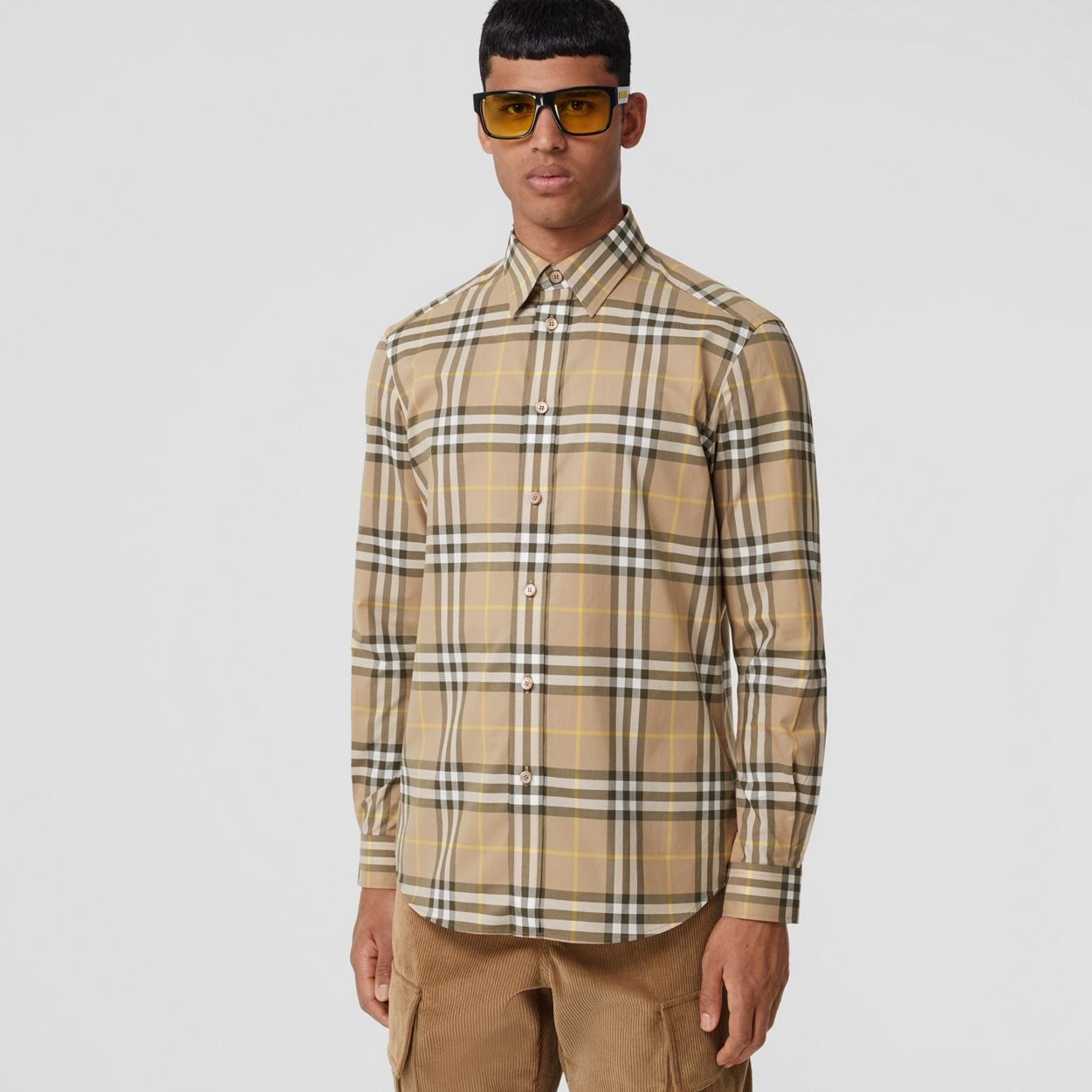 Check Cotton Shirt - 7