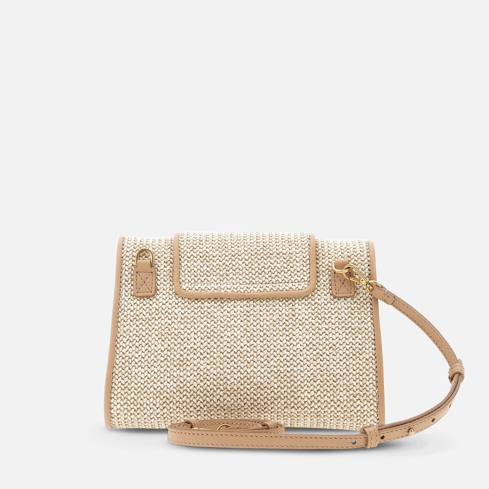 Hogan H-Bag Crossbody Bag Beige Pink - 5