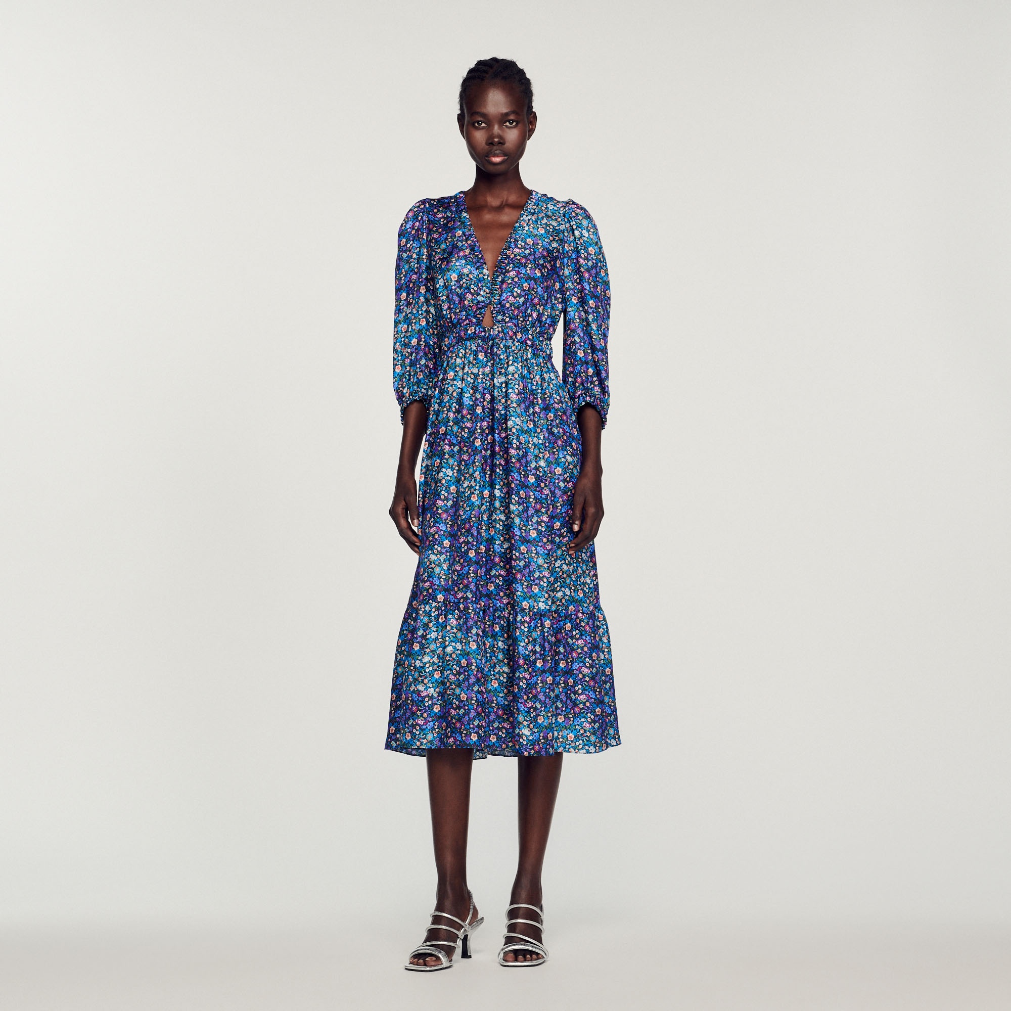 Long floral dress - 3