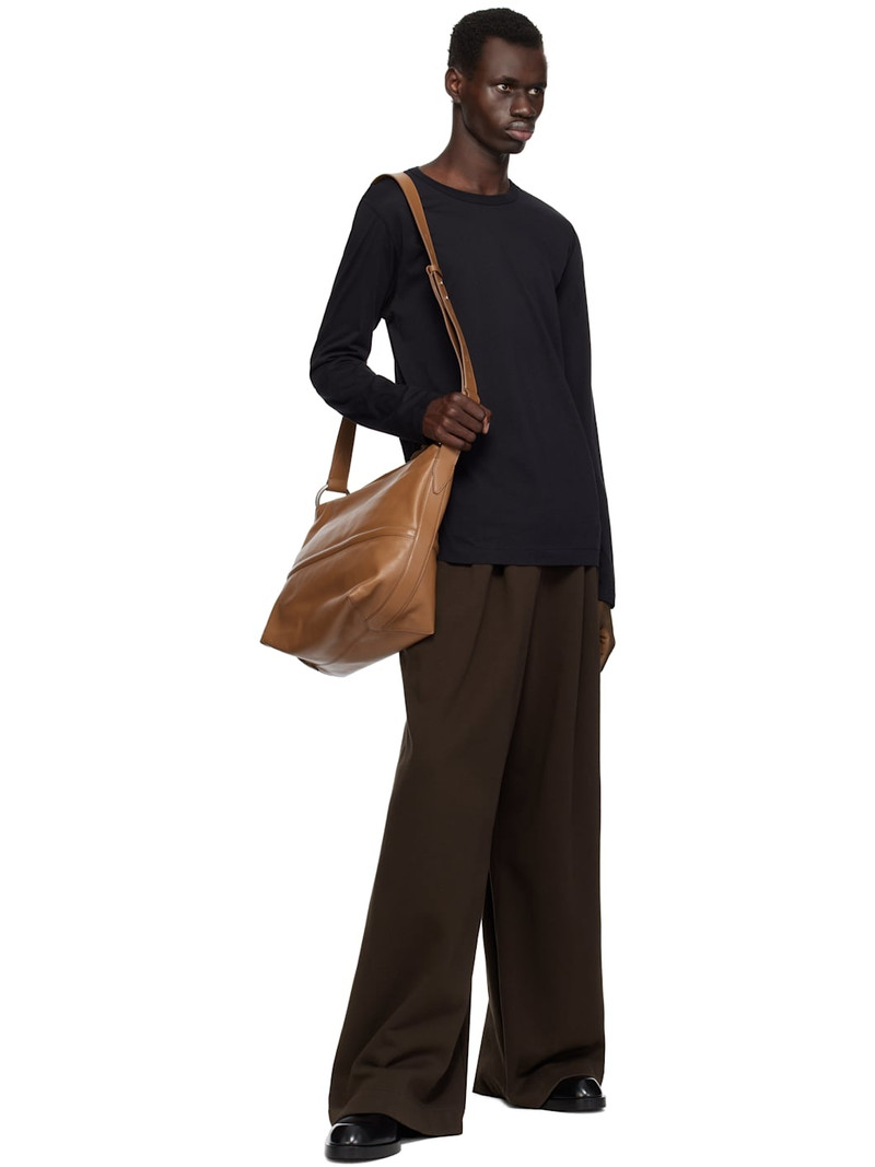 Dries Van Noten Black Crewneck Long Sleeve T-shirt outlook