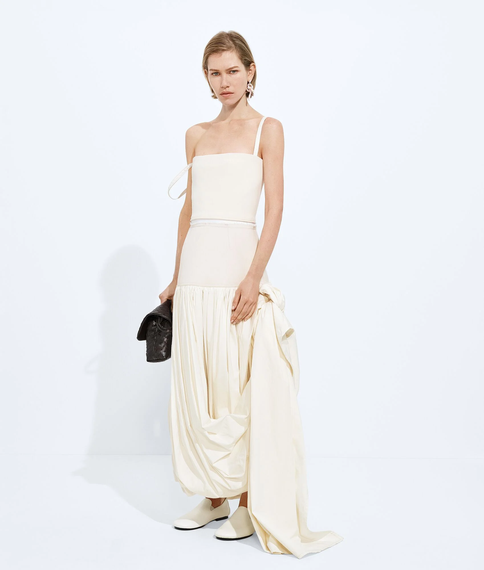 Wool Gabardine Dress - 1