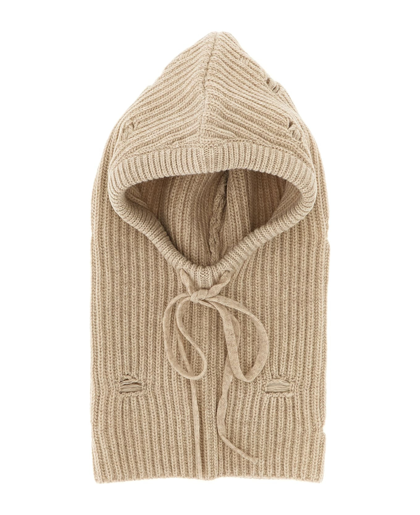 Distressed Wool Balaclava - 2