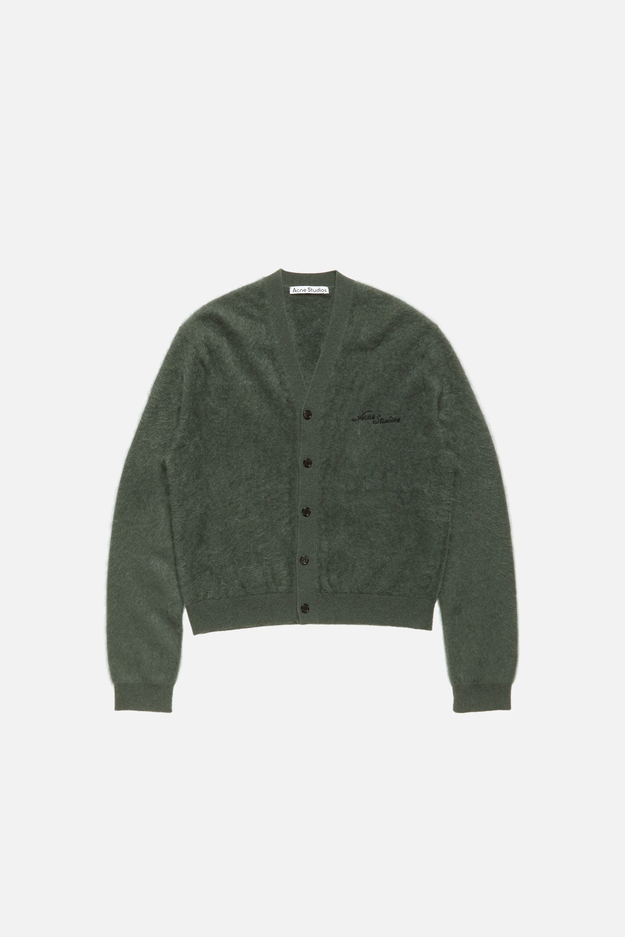 Cashmere cardigan - Dark green - 1