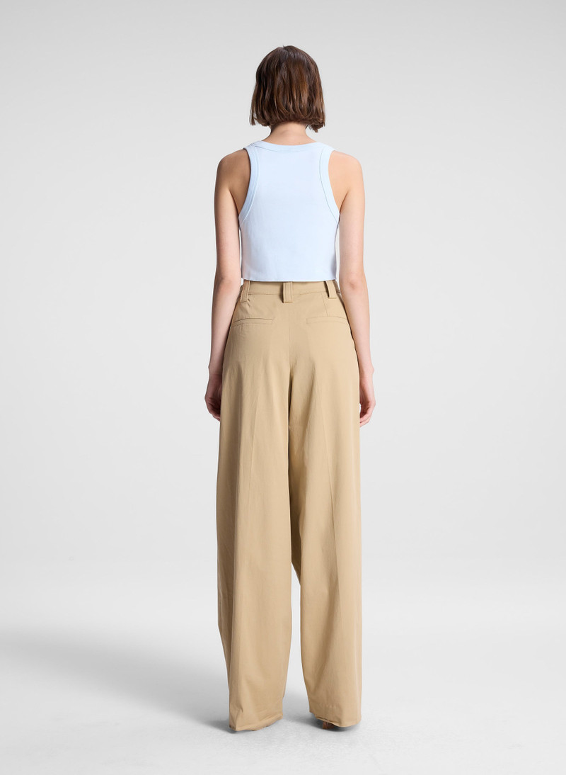 Halsey Cropped Cotton Rib Tank 6