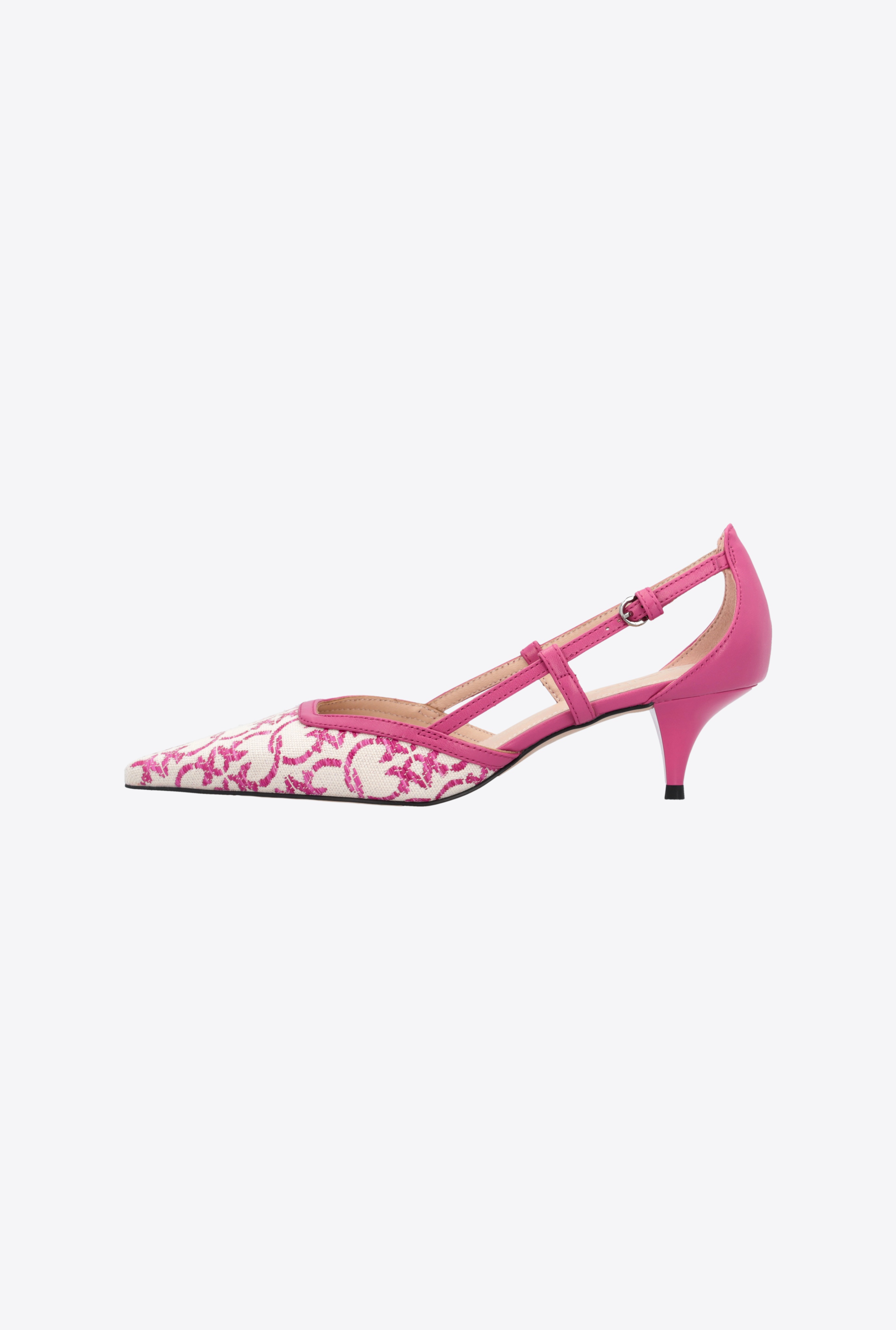 MONOGRAM JACQUARD PUMPS - 5